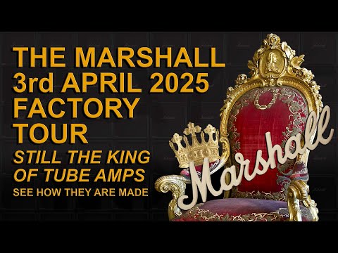 Inside The Secret Marshall Amp Factory Where Guitar Magic Happens!