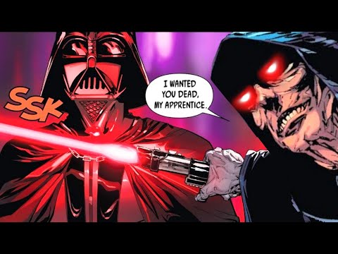 When Darth Sidious Put a Lightsaber to Vader's Throat(Canon) - Star Wars Comics Explained