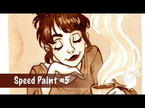 Speed Paint #5- Morning Coffee