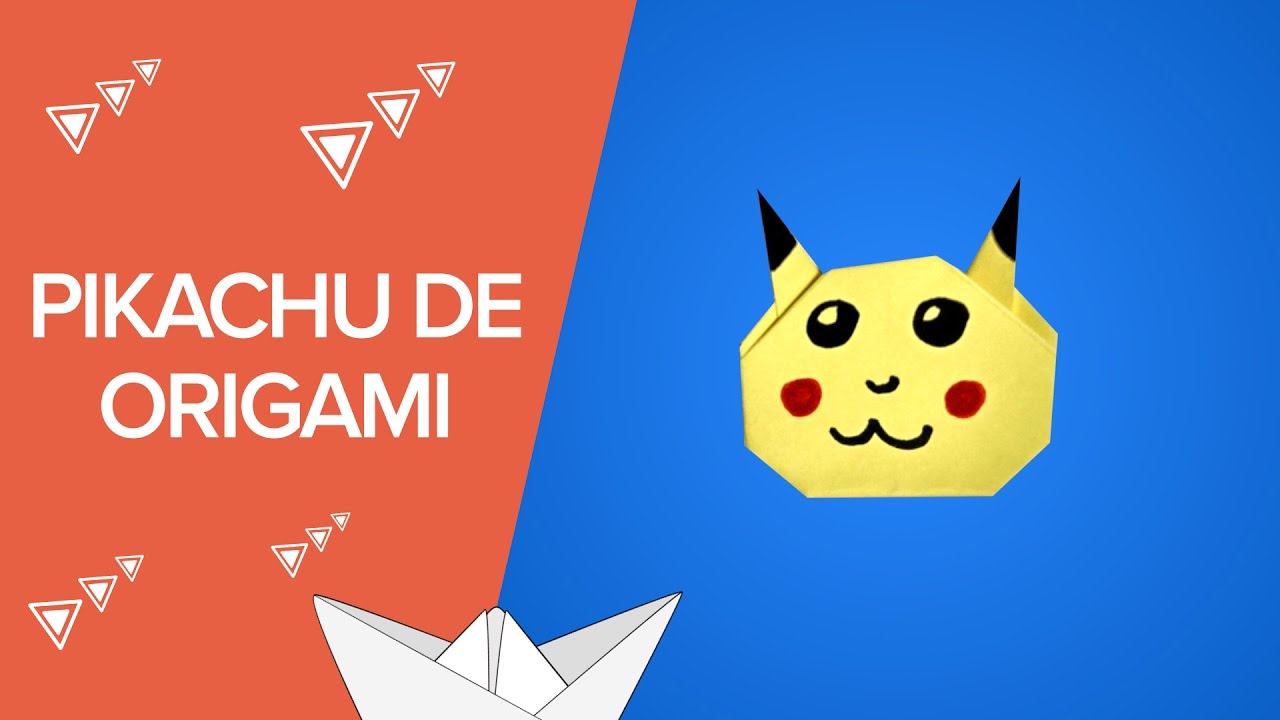 Cómo Hacer Un Pikachu De Origami Pokemon De Papel Paso A