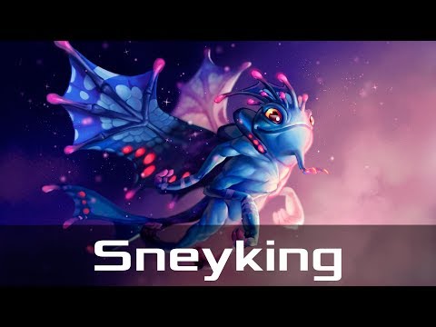Sneyking — Puck, Mid Lane (Jan 10, 2018) | Dota 2 patch 7.07 gameplay