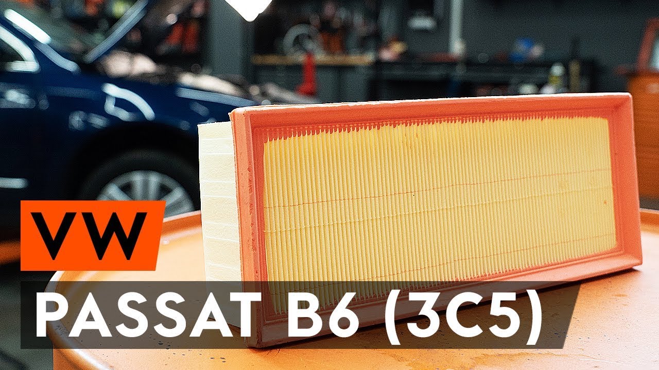 Wie VW Passat 3C B6 Variant Luftfilter wechseln - Anleitung