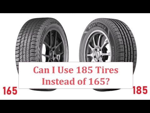 Can I Use 185 Tires Instead of 165?  #185vs165tires