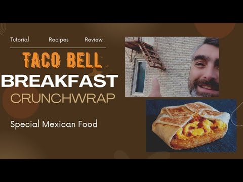 Taco Bell Breakfast Crunchwrap at Home (Too Easy)