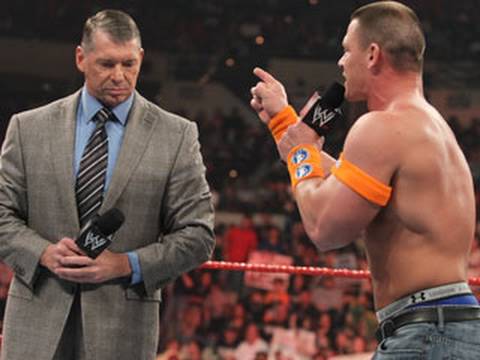Raw: John Cena lures Mr. McMahon into an excellently