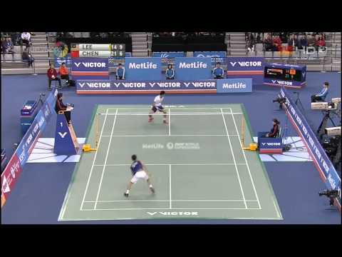 Highlights   Lee Chong Wei vs Chen Long   Victor Korea Open 2014   MS   Finals