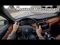 2022 Maserati Quattroporte Modena - Why You Need To Drive This Italian GT (POV Binaural Audio)