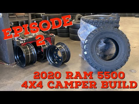 2020 Ram 5500 4x4 Off Grid Camper Build EPISODE #2