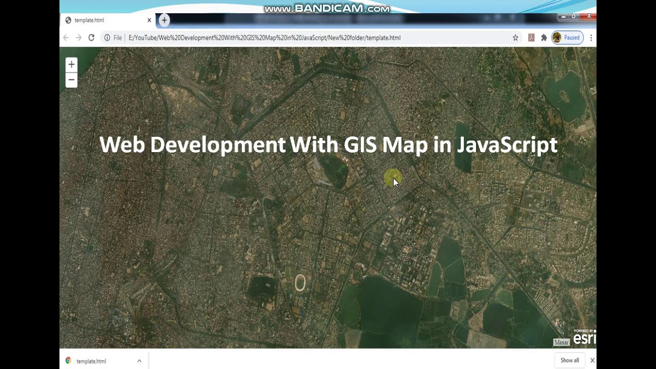Web Development With GIS Map in JavaScript|For Beginner|Arun|GIS Explorer|