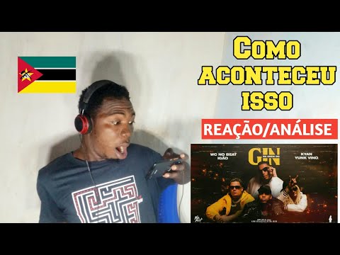 GRINGO Na Onda Do Gin - WC no Beat, Igão, Yunk Vino & Kyan  REACT/REAÇÃO/ ANALISE:🇲🇿/ 🇧🇷