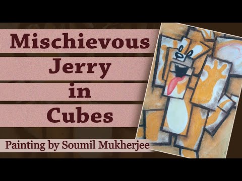 Mischievous Jerry in Cubes