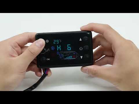 🔥Likaci Diesel Heater 6-key control switch operation🔥