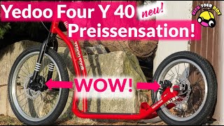Yedoo Four Y40 NEU 2025: Preiskracher! Unboxing & Zusammenbau des besseren Mezeq Y40?