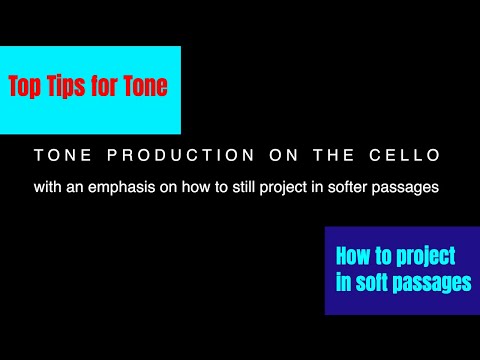 Good Tone Production (with emphasis on how to project in softer, expressive passages)