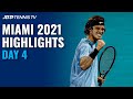 Tsitsipas, Shapovalov and Rublev all in Action | Miami 2021 Day 4 Highlights