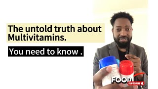 The untold truth about multivitamins.#healthylifestyle #multivitamins #healthyliving
