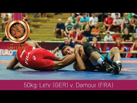 BRONZE FS - 50 kg: H. LEHR (GER) df. V. DAMOUR (FRA) by TF, 10-0