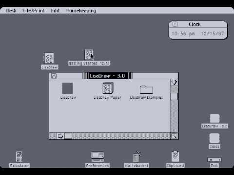 Apple LISA Demo
