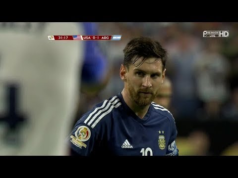 Lionel Messi Vs USA SF Copa America 2016 1080p