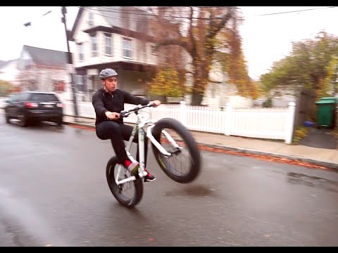 Fat Bike Wheelie - Rocky Mountain Bicycles Blizzard