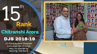 Chitranshi Arora AIR Rank 15th