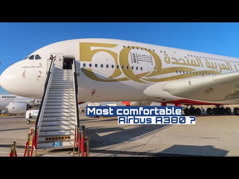 Emirates Airbus A380 Review | Cabin & Airframe Presentation | Dubai AirShow