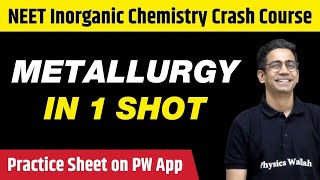 METALLURGY in One Shot - All Concepts, Tricks & PYQs | Class 12 | NEET