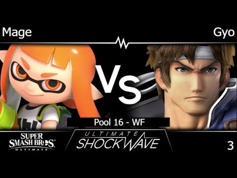 USW 3 - Mage (Inkling) vs Gyo (Richter) Pool 16 - WF - SSBU