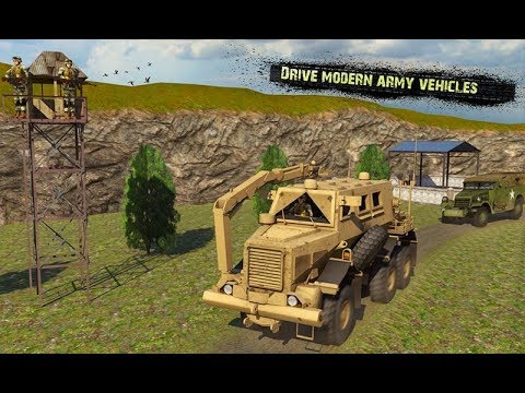 4x4 Offroad US Army Truck Transport Simulator Android Gameplay