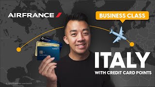 Booking Business Class Flights to ITALY with Credit Card Points