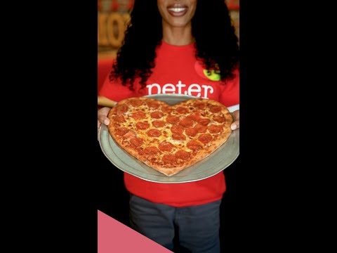 Get a heart-shaped pizza at Peter Piper Pizza to support Children's Miracle Network Hospitals!