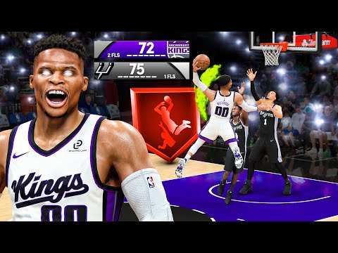 Russell Westbrook's KINGS DEBUT Got Sweaty in NBA 2K26 Play Now Online