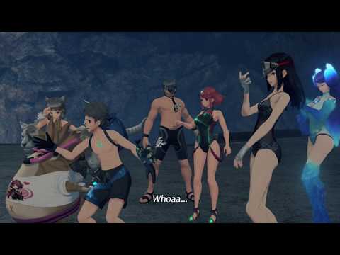 Xenoblade Chronicles 2 Swimsuit Edition - Blade Quest Cutscenes: Poppibuster