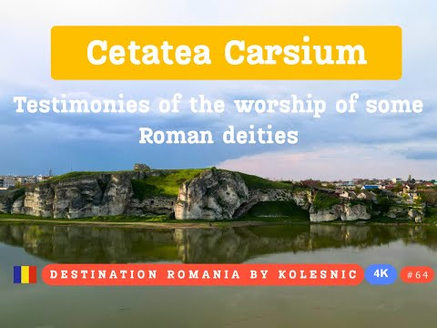 Cetatea Carsium in Harsova, Dobrogea, Romania in this breathtaking 4K drone