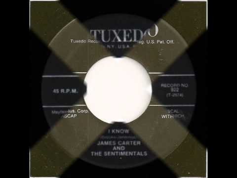 James Carter & The Sentimentals - Hey Baby Hey - Tuxedo 922 - 1957