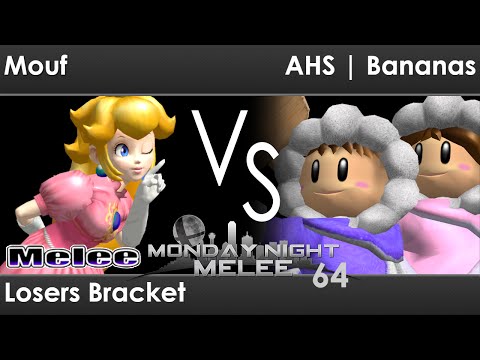 MNM 64 Melee - Mouf (Peach) vs AHS | Bananas (ICs) - Losers Bracket