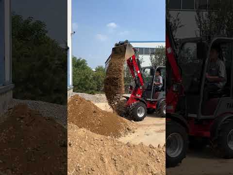 #shorts DY35 #compactwheelloader  : Max Dumping Angle & Impressive Load Capacity
