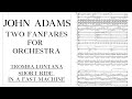 John Adams - Two Fanfares for Orchestra (1986) Score