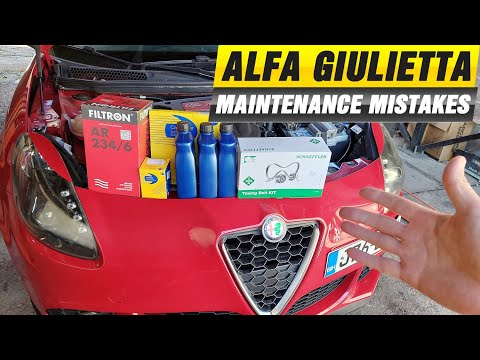 ALFA GIULIETTA MAINTENANCE: 15 THINGS YOU'RE DOING WRONG