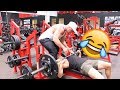 50 REPS ON BENCH PRESS NON-STOP LOL! (DAY 4)
