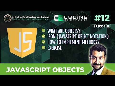 Learn Javascript Objects Json And Methods From Scratch Tutorial 12 Coding The Brains
