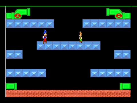 new super mario bros ds battle mario VS Luigi