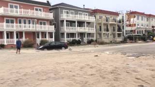 preview picture of video 'Hurricane Sandy Devastation in Belmar, NJ'