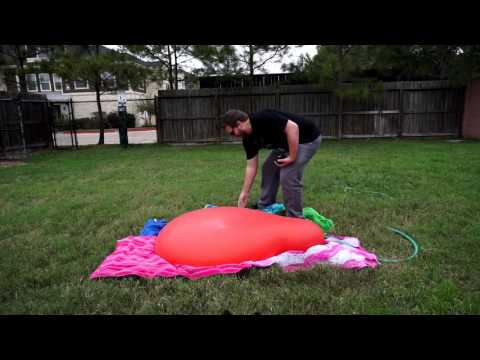 Don't Hurl iPad Air 2 into Giant 6FT Water Balloon!