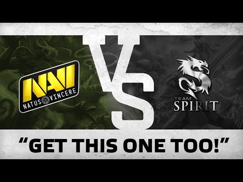 WATCH FIRST: "Get this one too!" - Na`Vi vs Team Spirit @ DreamLeague S5