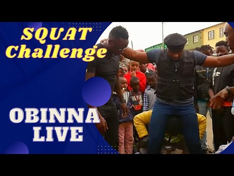 OBINNA LIVE : Squat Challenge - Ep 10 SSN 1.