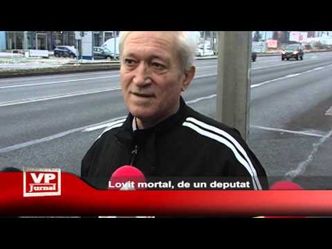 Lovit mortal, de un deputat