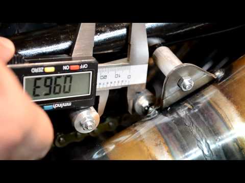1979 Puch Magnum Project Part 12 - Exhaust Mounting