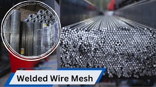 Welded Wire Mesh Manufacturing | Factory Process of Wire Mesh | Production Process of Wire Mesh
