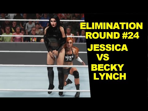 WWE 2K19 Jessica vs Becky Lynch - Extreme Elimination Round #24
